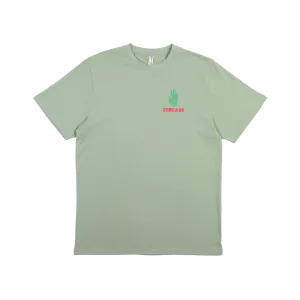 Birds, Hands, Plants Hemp T-Shirt