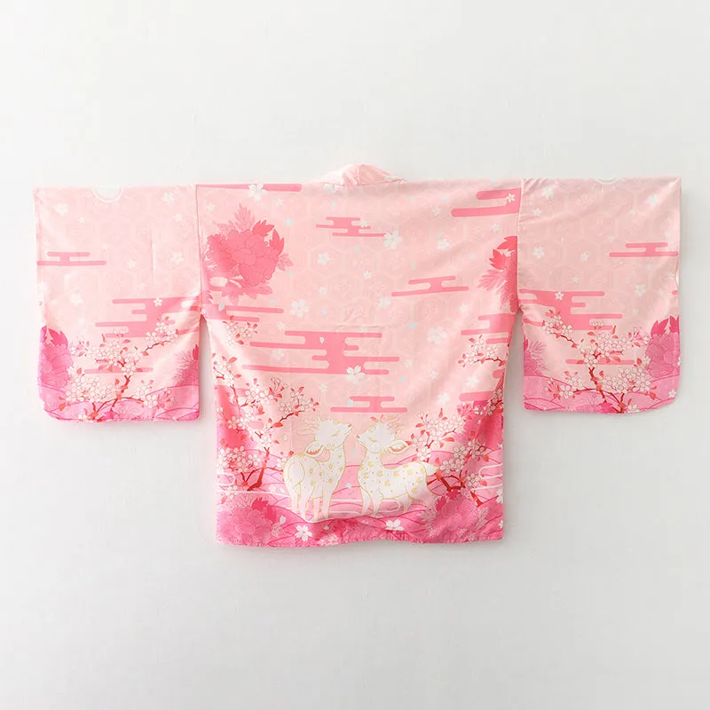 Blossom Sakura Deer Kimono Outerwear