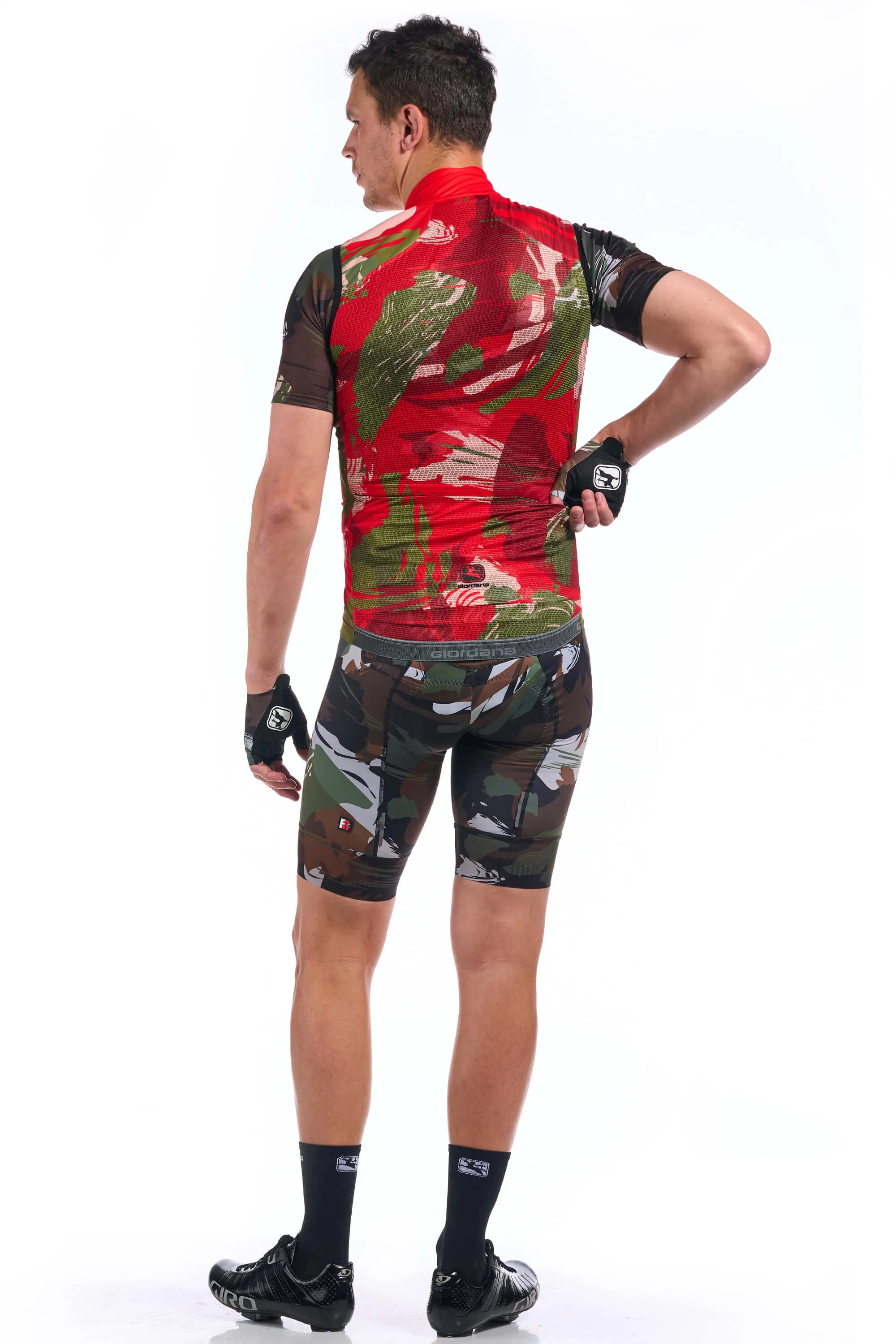 Brushstroke Camo Wind Vest