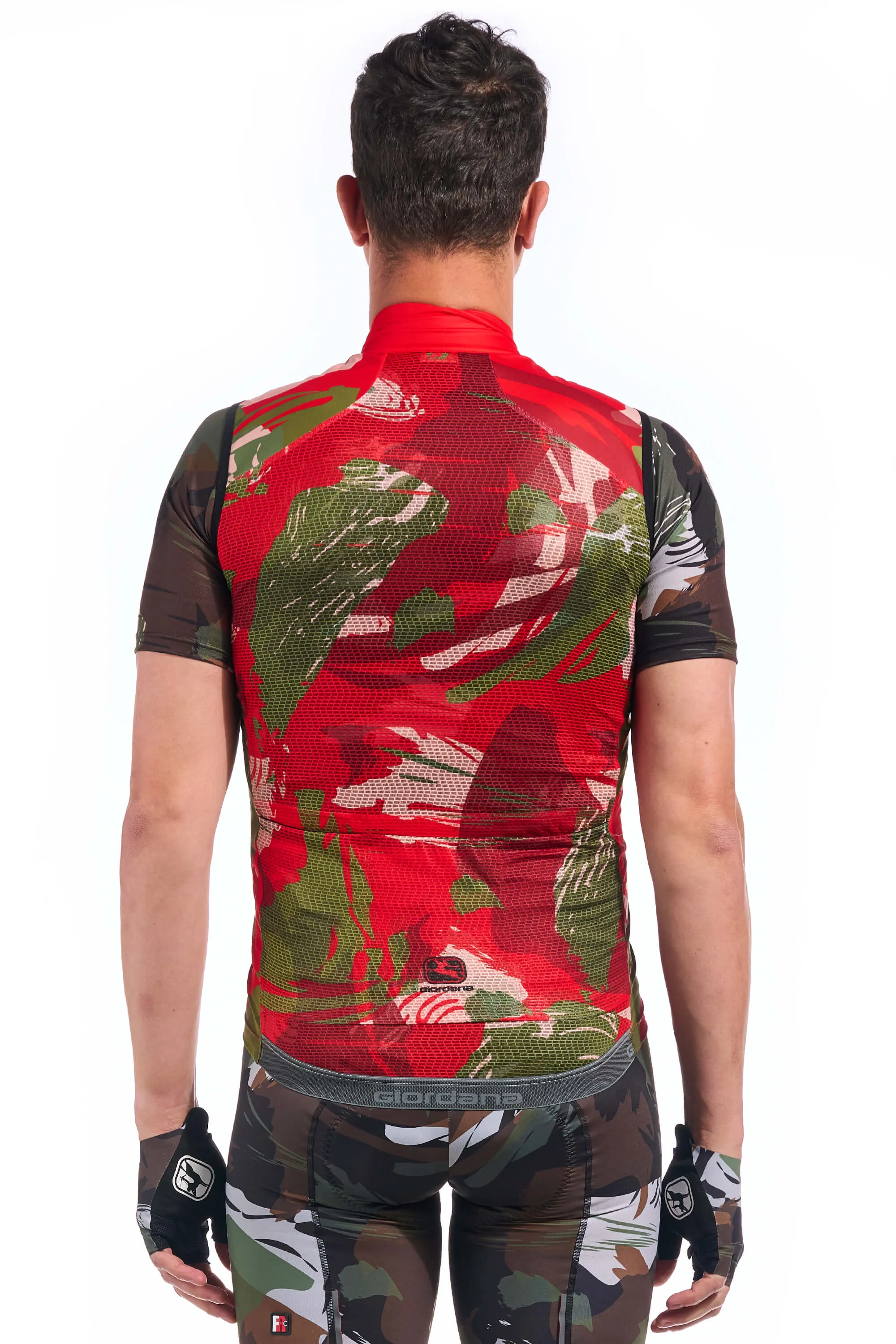 Brushstroke Camo Wind Vest