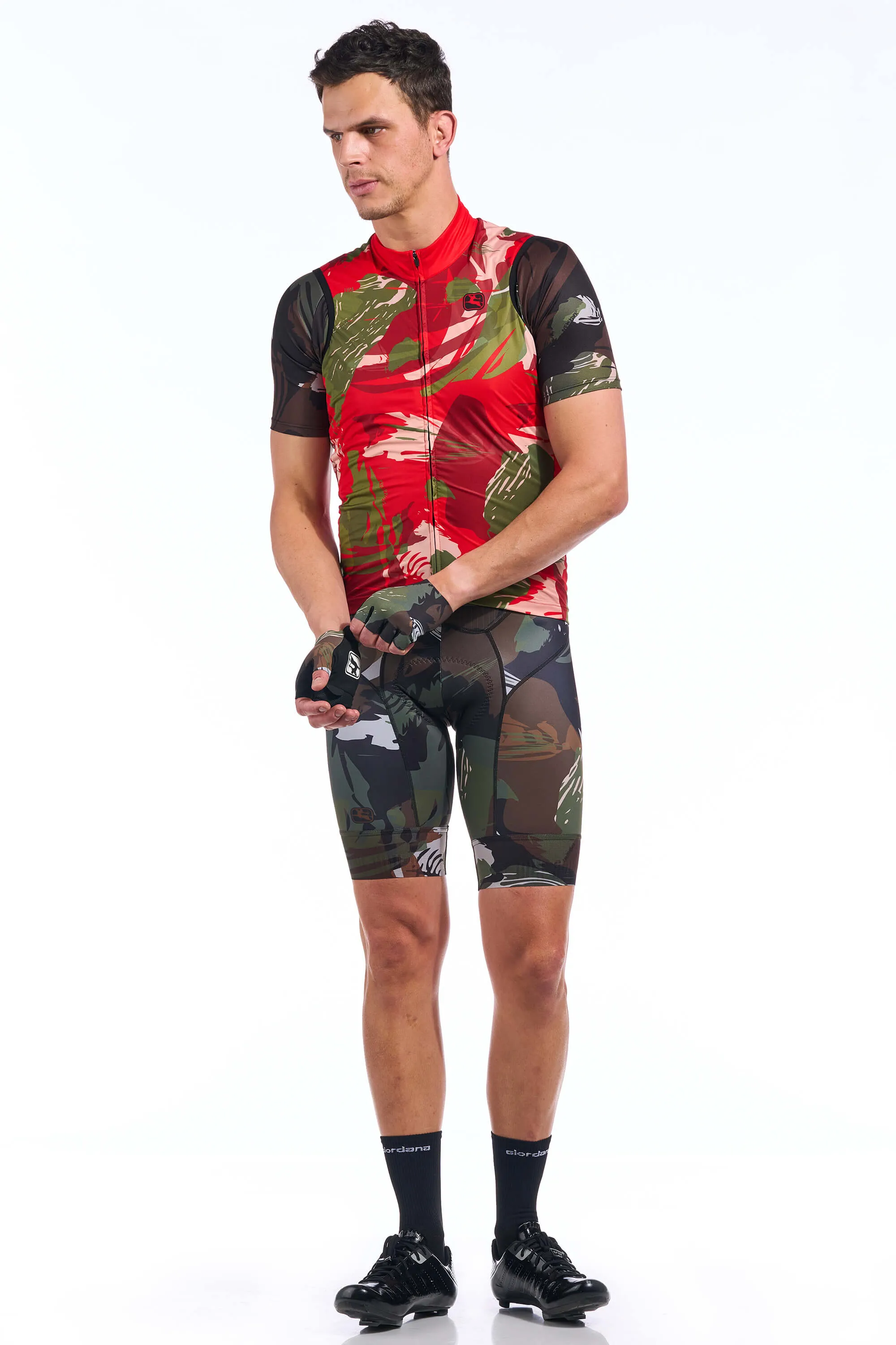 Brushstroke Camo Wind Vest