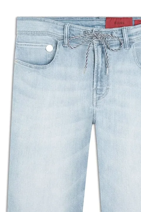 Calça Jeans Feminina High Comfort Strech Preppy Ellus