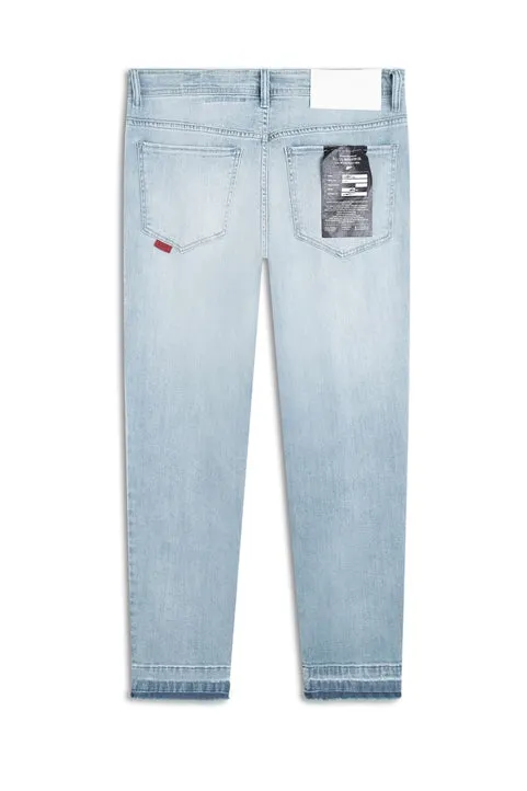 Calça Jeans Feminina High Comfort Strech Preppy Ellus