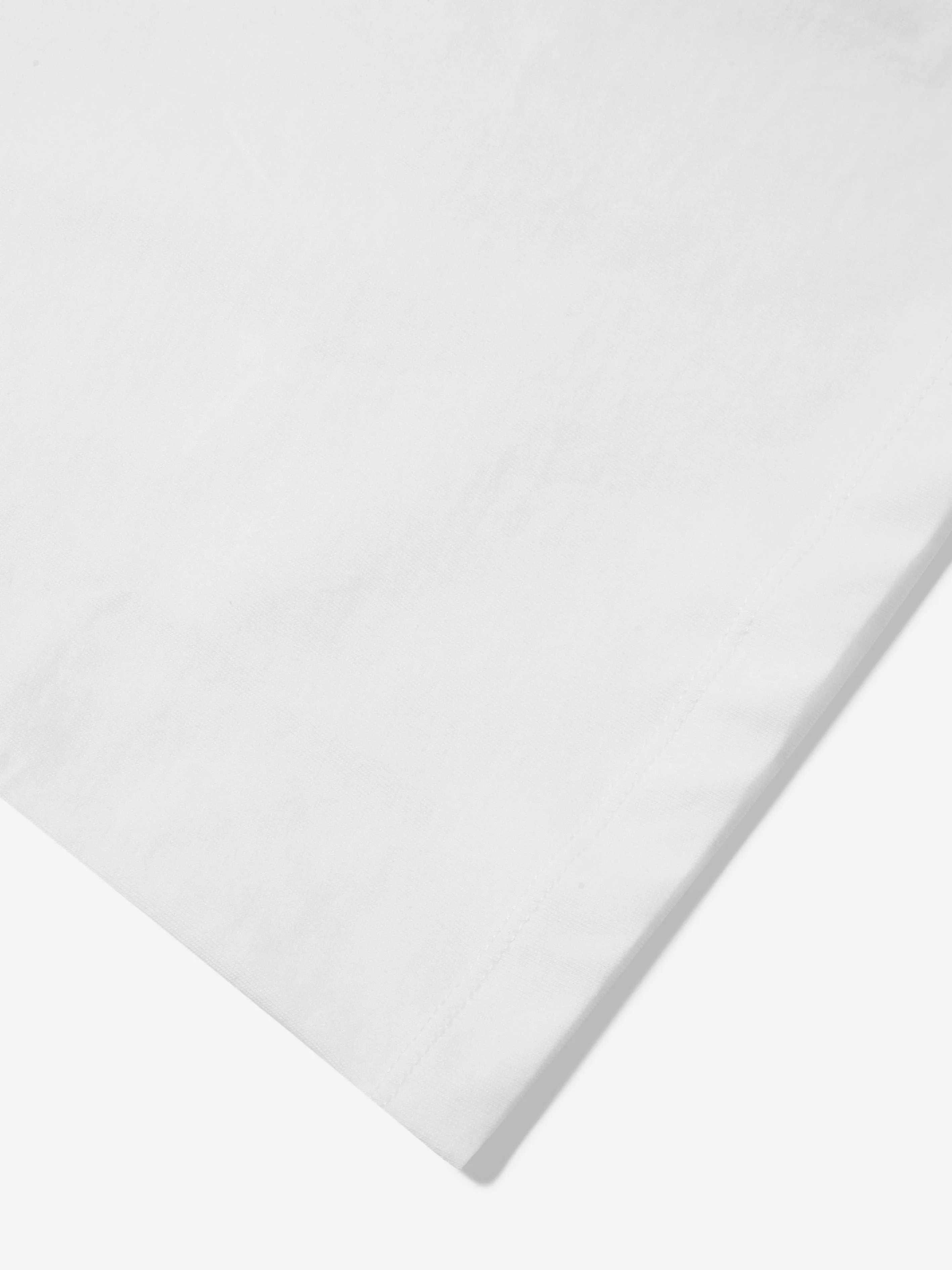 Calvin Klein Kids Monogram Logo T-Shirt in White