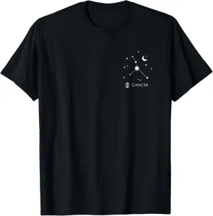 Cancer Constellation Horoscope Astrology Zodiac Sign T-Shirt