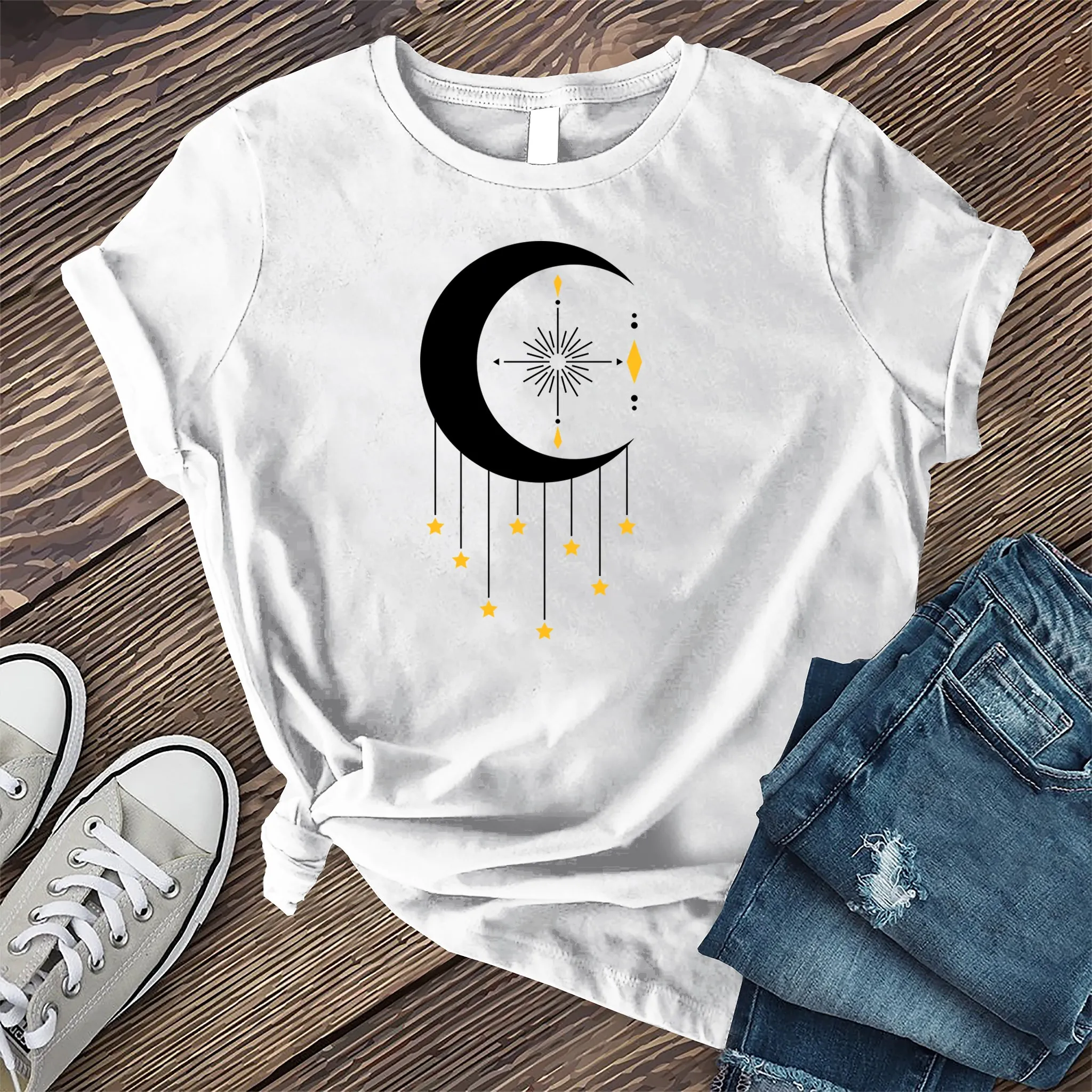 Compass Falling Stars T-shirt