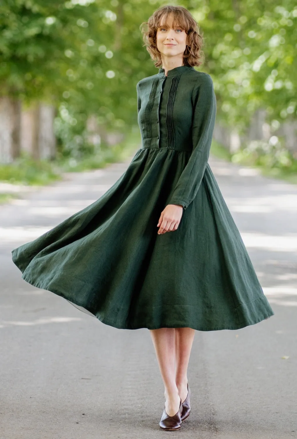 Elisa Dress, Long Sleeve