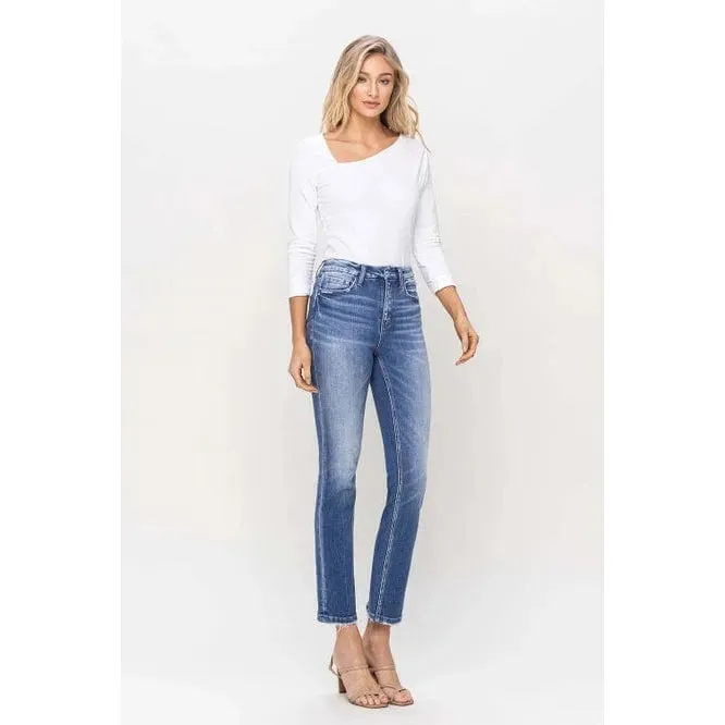 Flying Monkey High Rise Slim Straight Poised Jeans