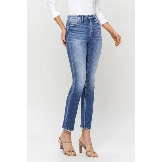 Flying Monkey High Rise Slim Straight Poised Jeans