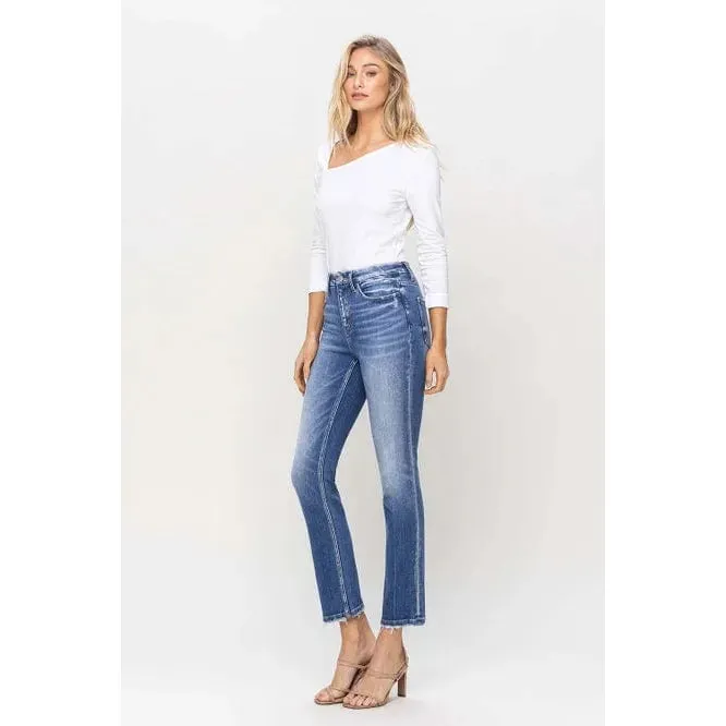 Flying Monkey High Rise Slim Straight Poised Jeans