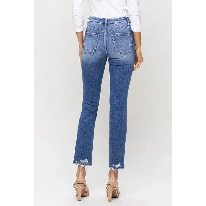 Flying Monkey High Rise Slim Straight Poised Jeans