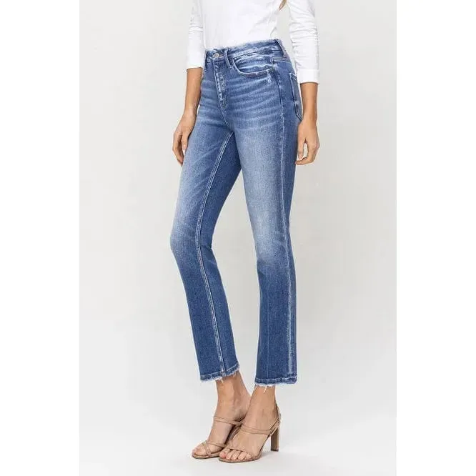 Flying Monkey High Rise Slim Straight Poised Jeans