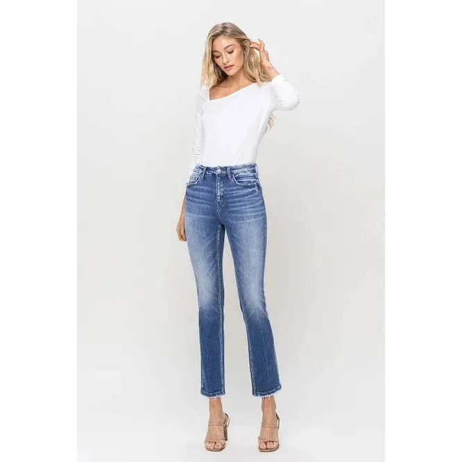 Flying Monkey High Rise Slim Straight Poised Jeans