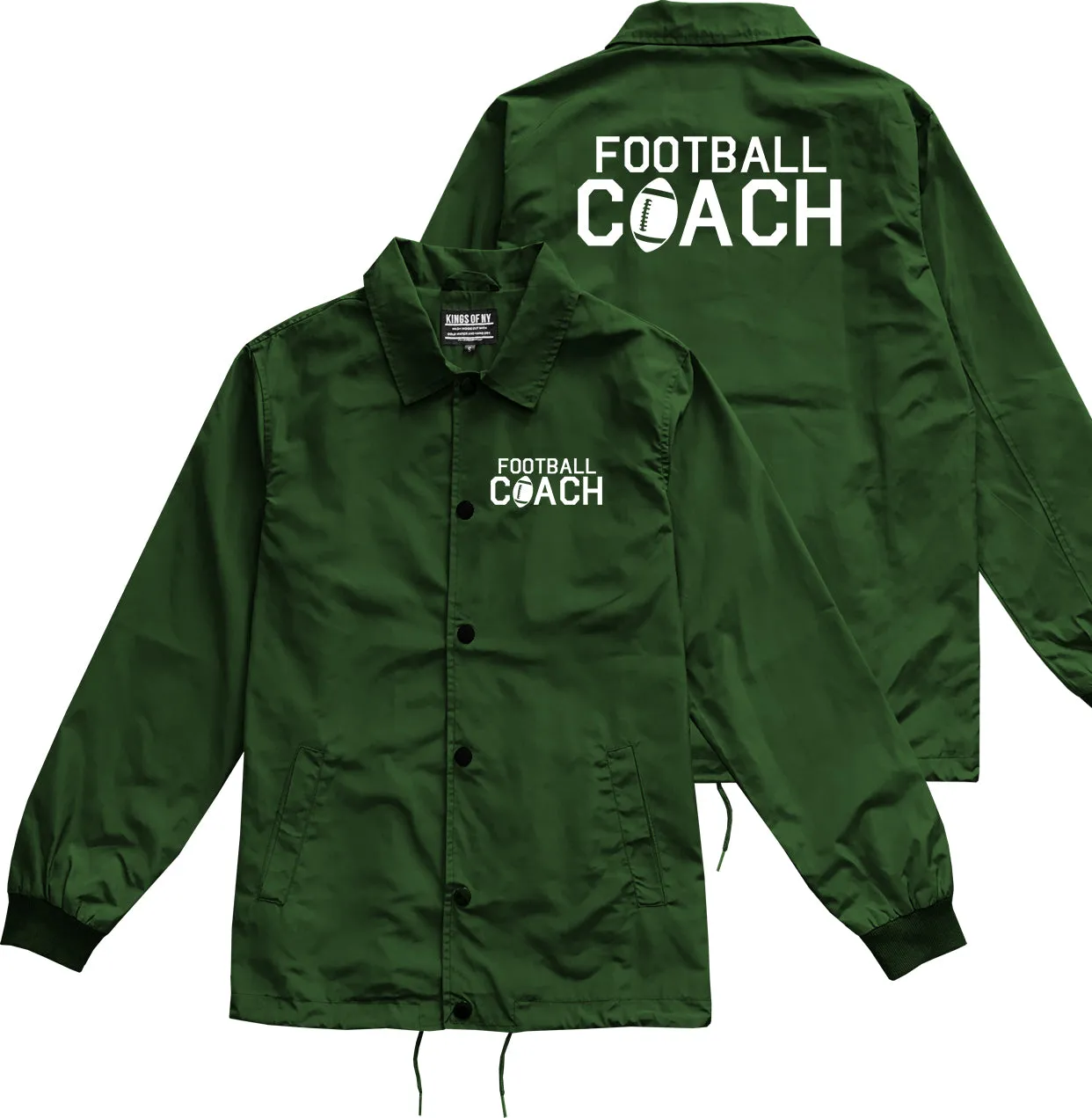 Football Coach Sports Mens Coaches Jacket