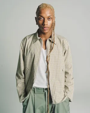 Green Check Simple Jacket