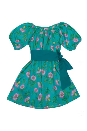 Hera Dress  Jade Dogwood Rose