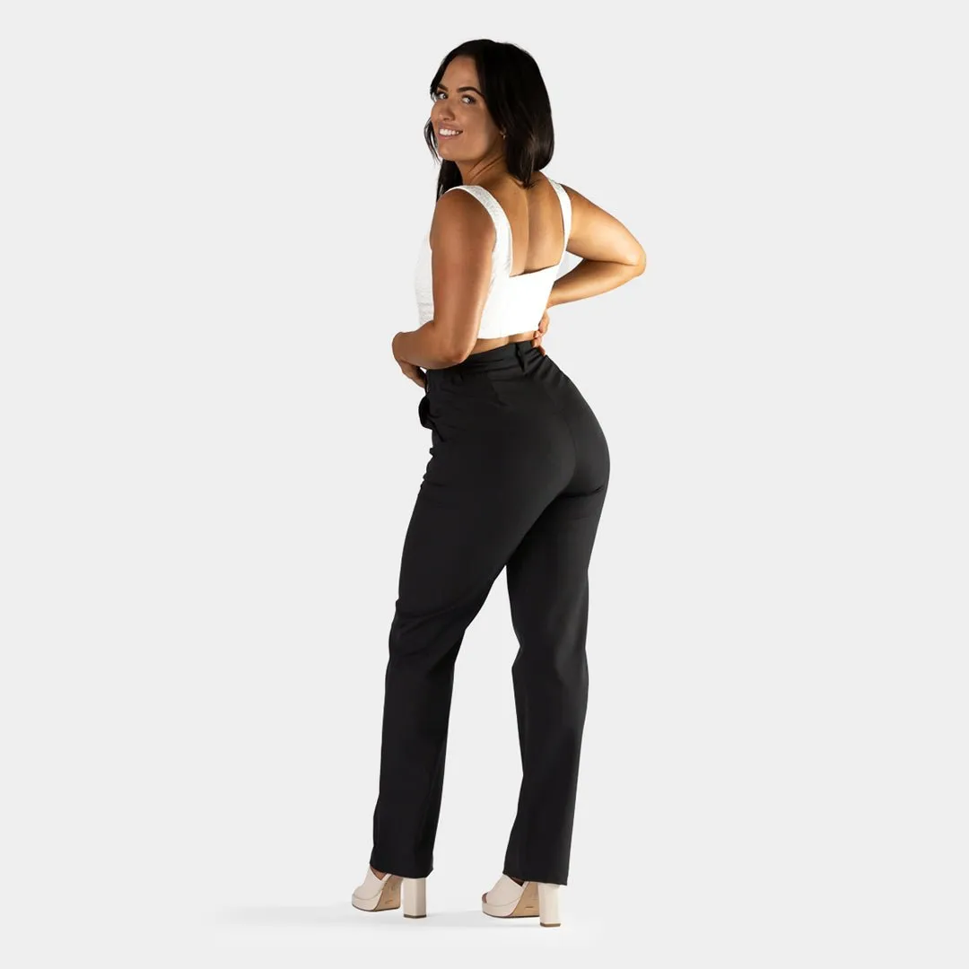 Impact Straight Leg Pants - Black