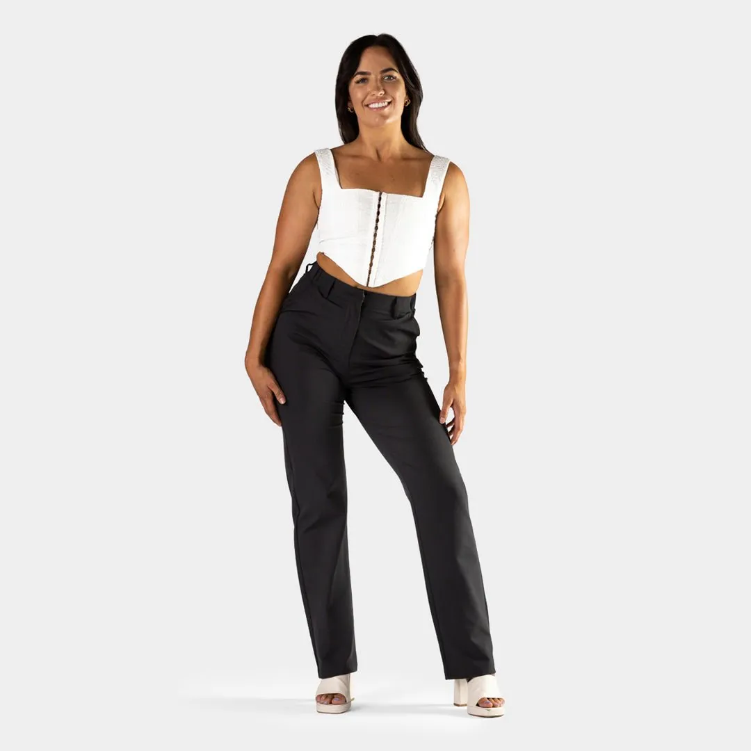 Impact Straight Leg Pants - Black