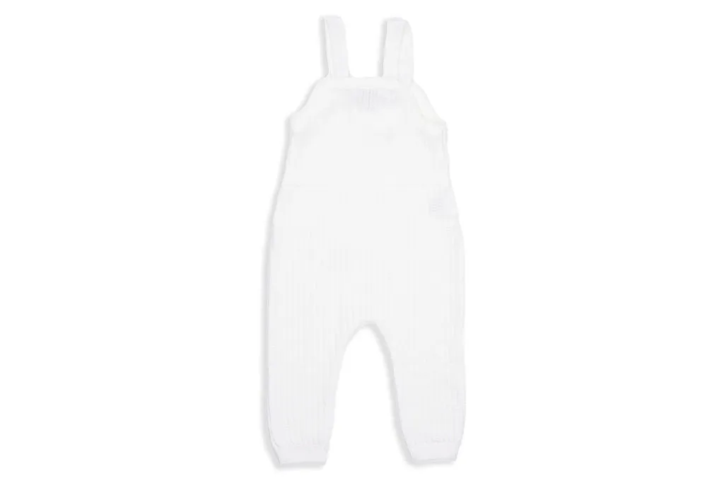 Jack Merino Wool Cream Pants with Suspenders