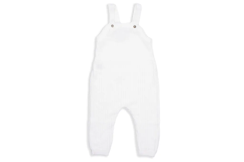 Jack Merino Wool Cream Pants with Suspenders