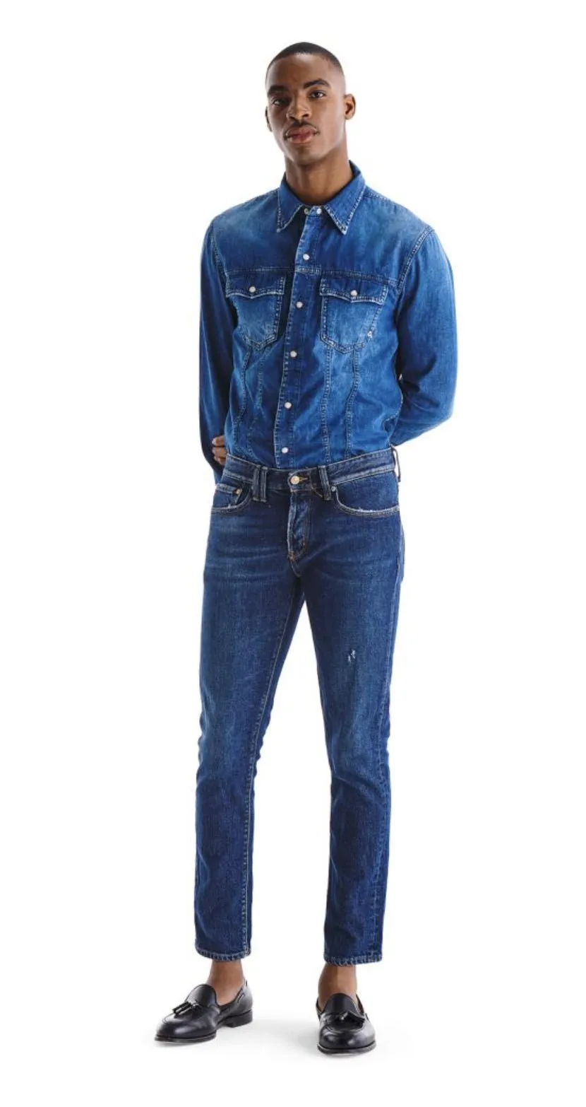 Jeans Cycle Bone Comfort Skinny Antique