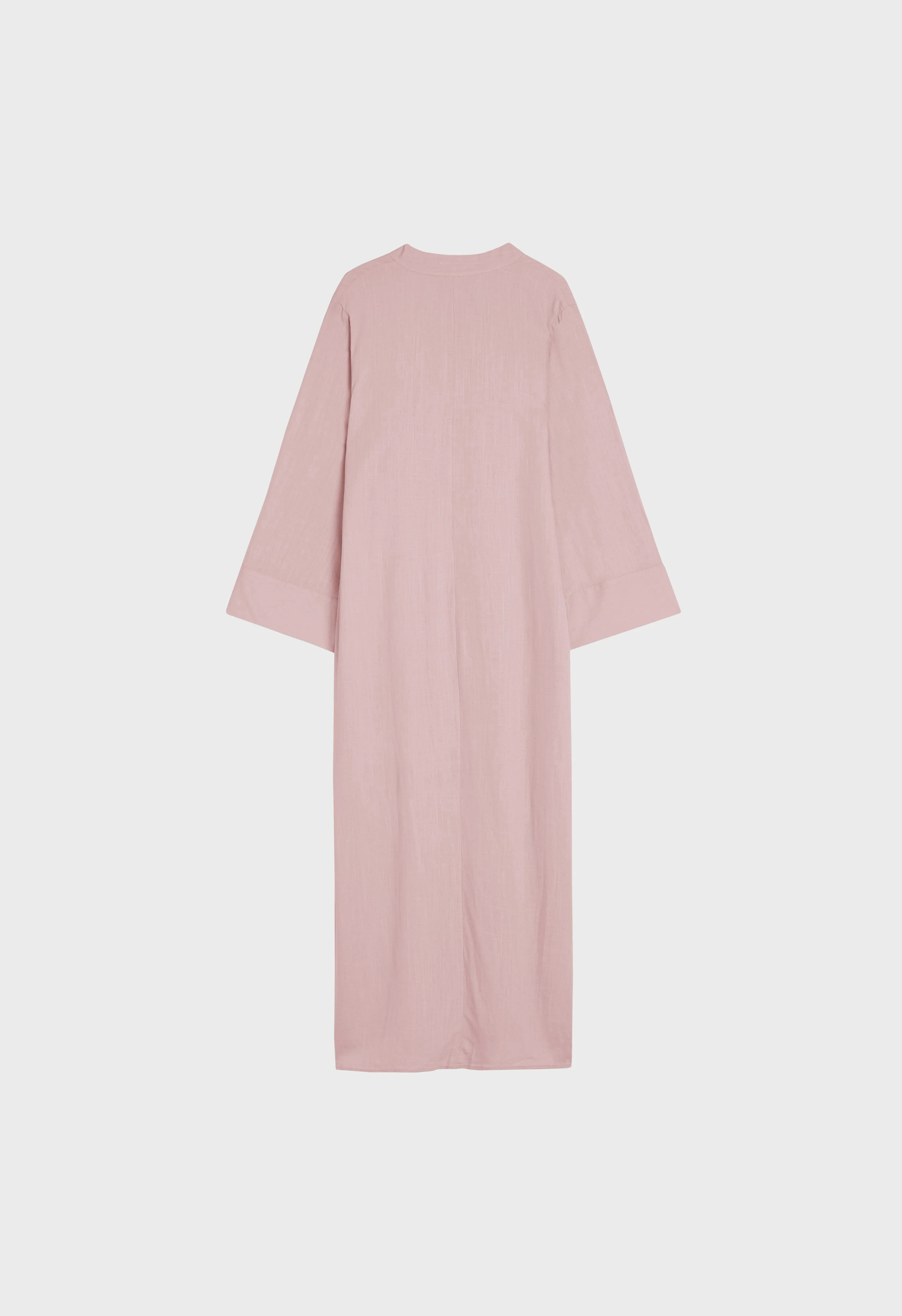 Loose Linen Dress | Rose Dust