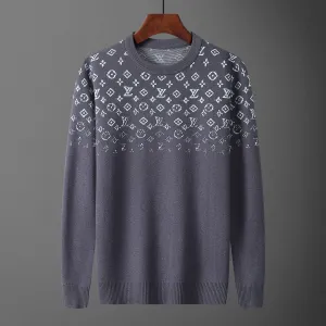 Louis Vuitton LV Gradient Monogram Grey-Blue Sweater