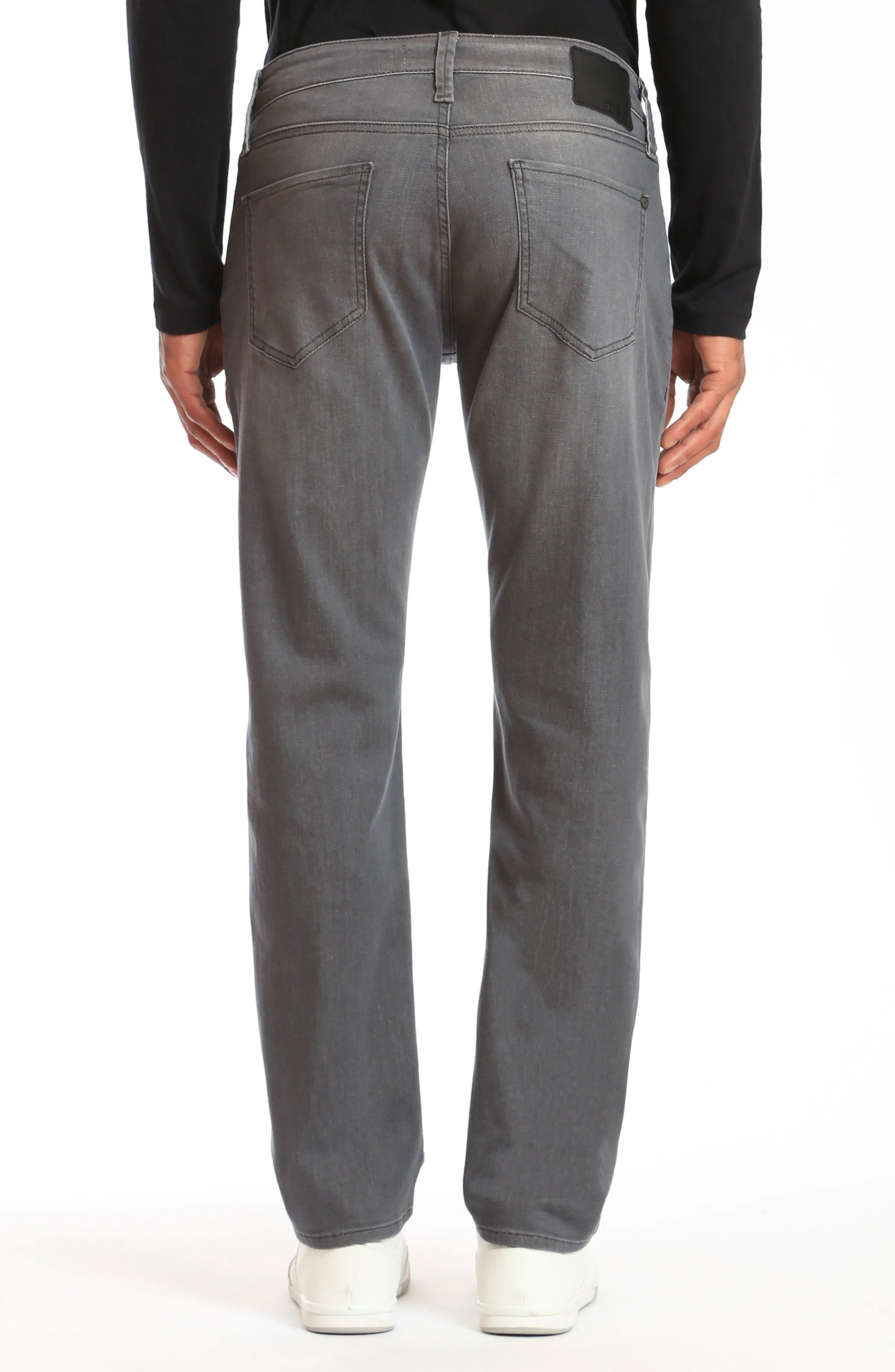 MARCUS SLIM STRAIGHT LEG IN LT GREY MANHATTAN
