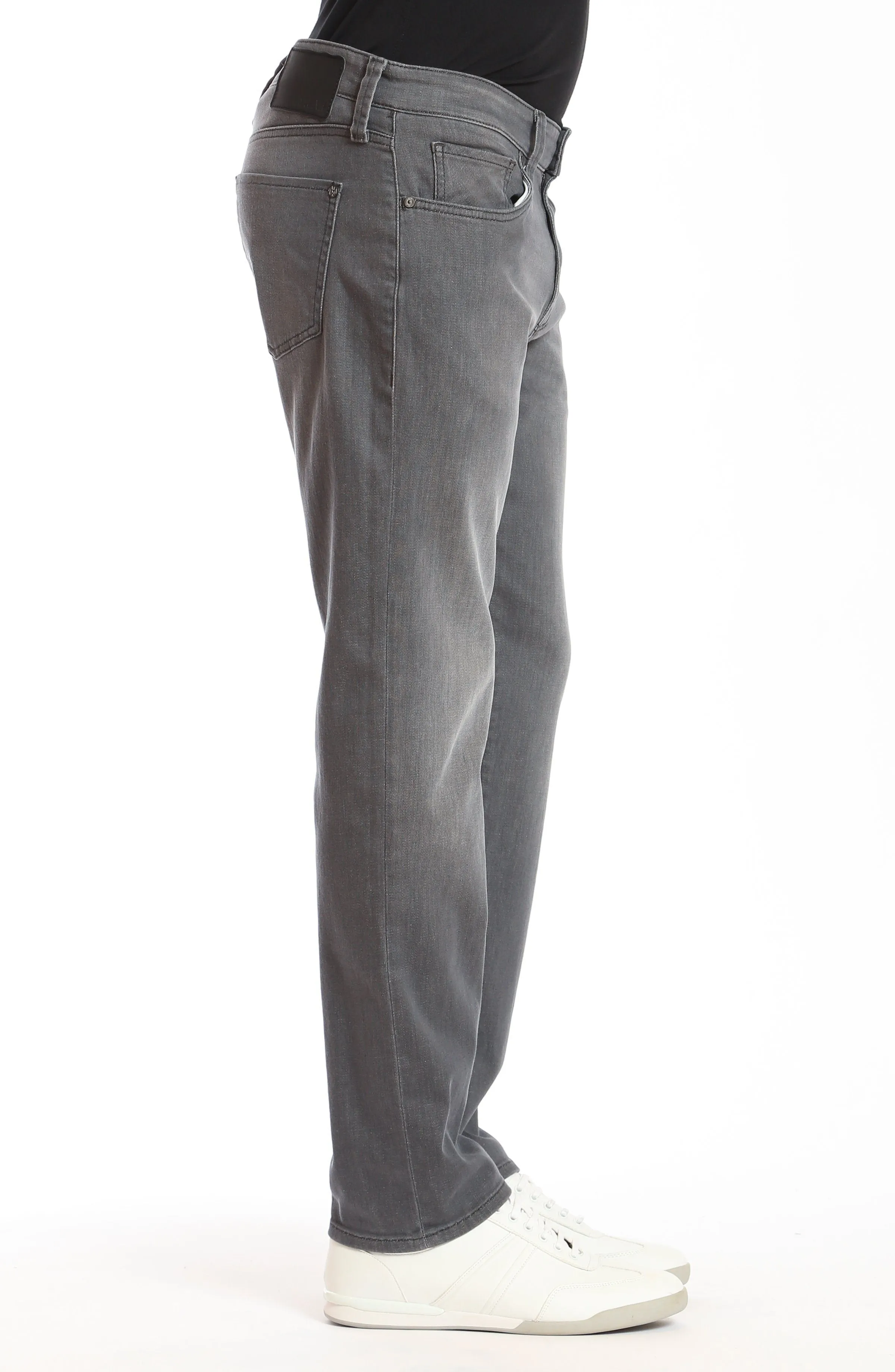 MARCUS SLIM STRAIGHT LEG IN LT GREY MANHATTAN