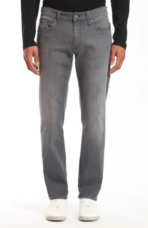 MARCUS SLIM STRAIGHT LEG IN LT GREY MANHATTAN
