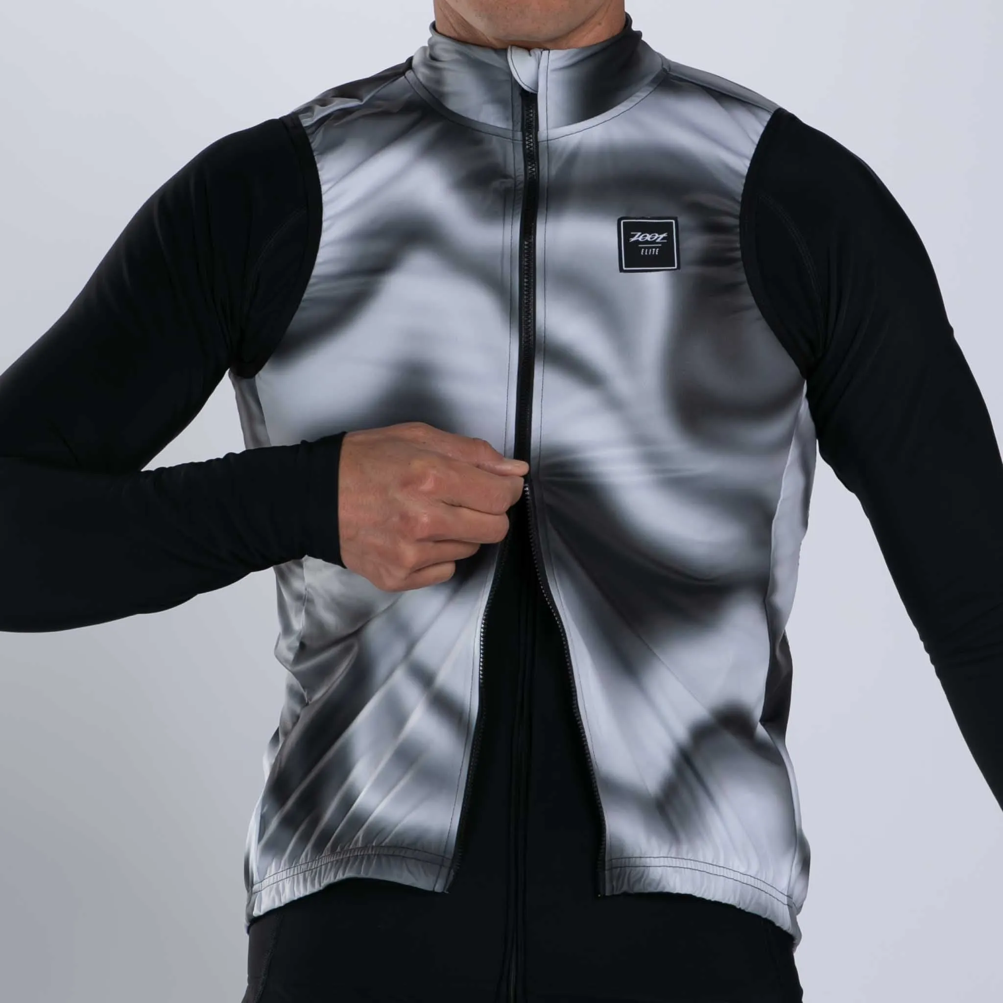 Mens Elite Cycle Vest - Blur