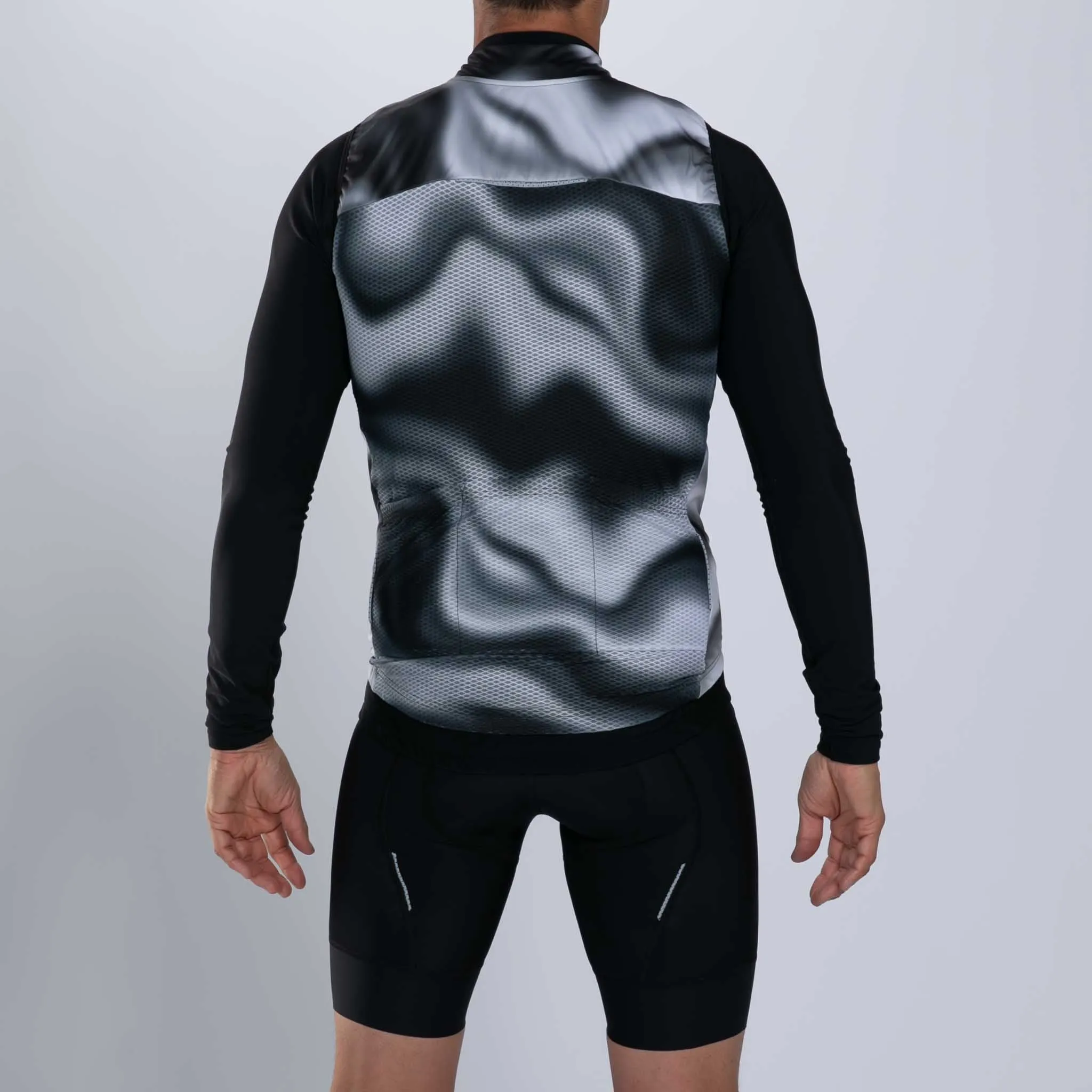 Mens Elite Cycle Vest - Blur