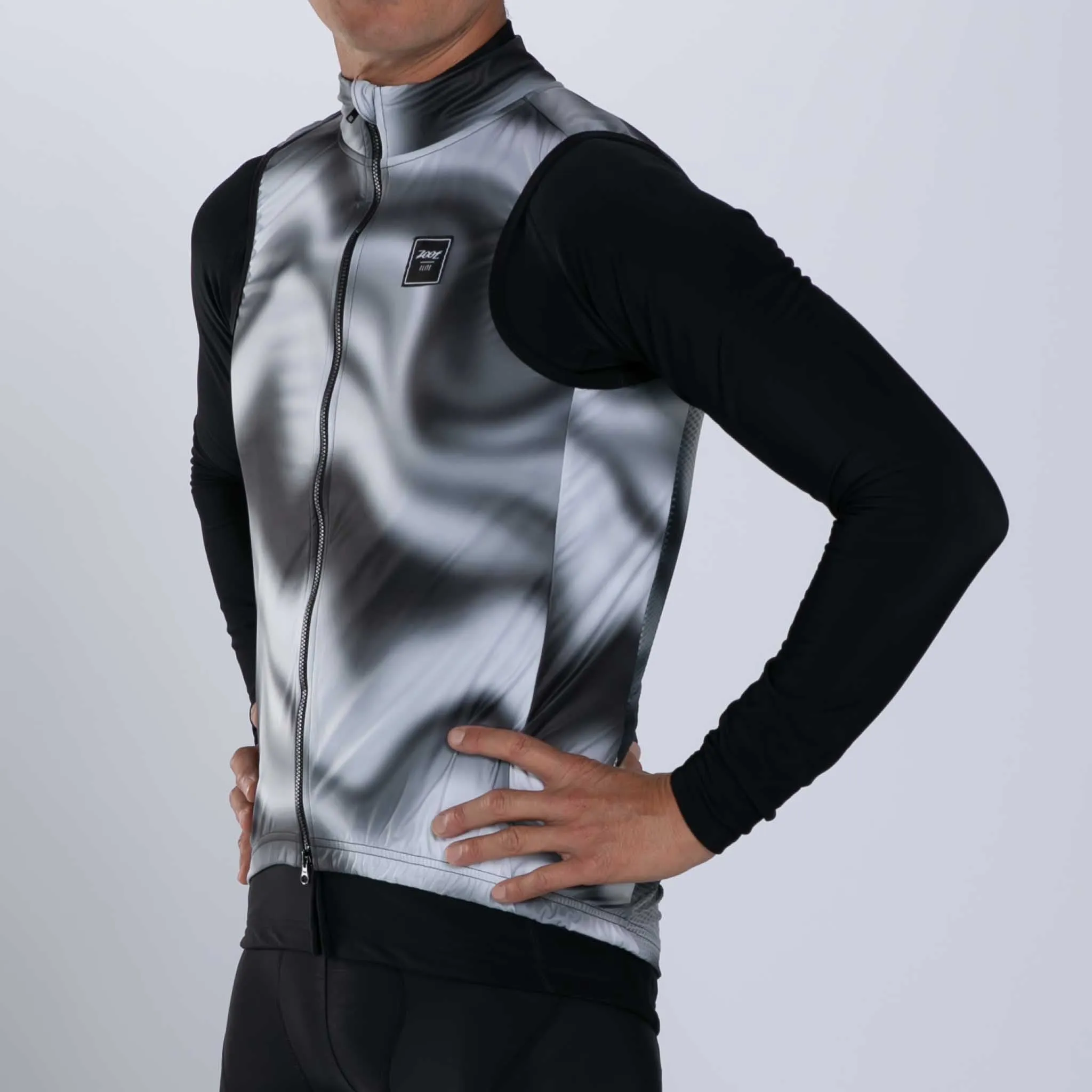 Mens Elite Cycle Vest - Blur