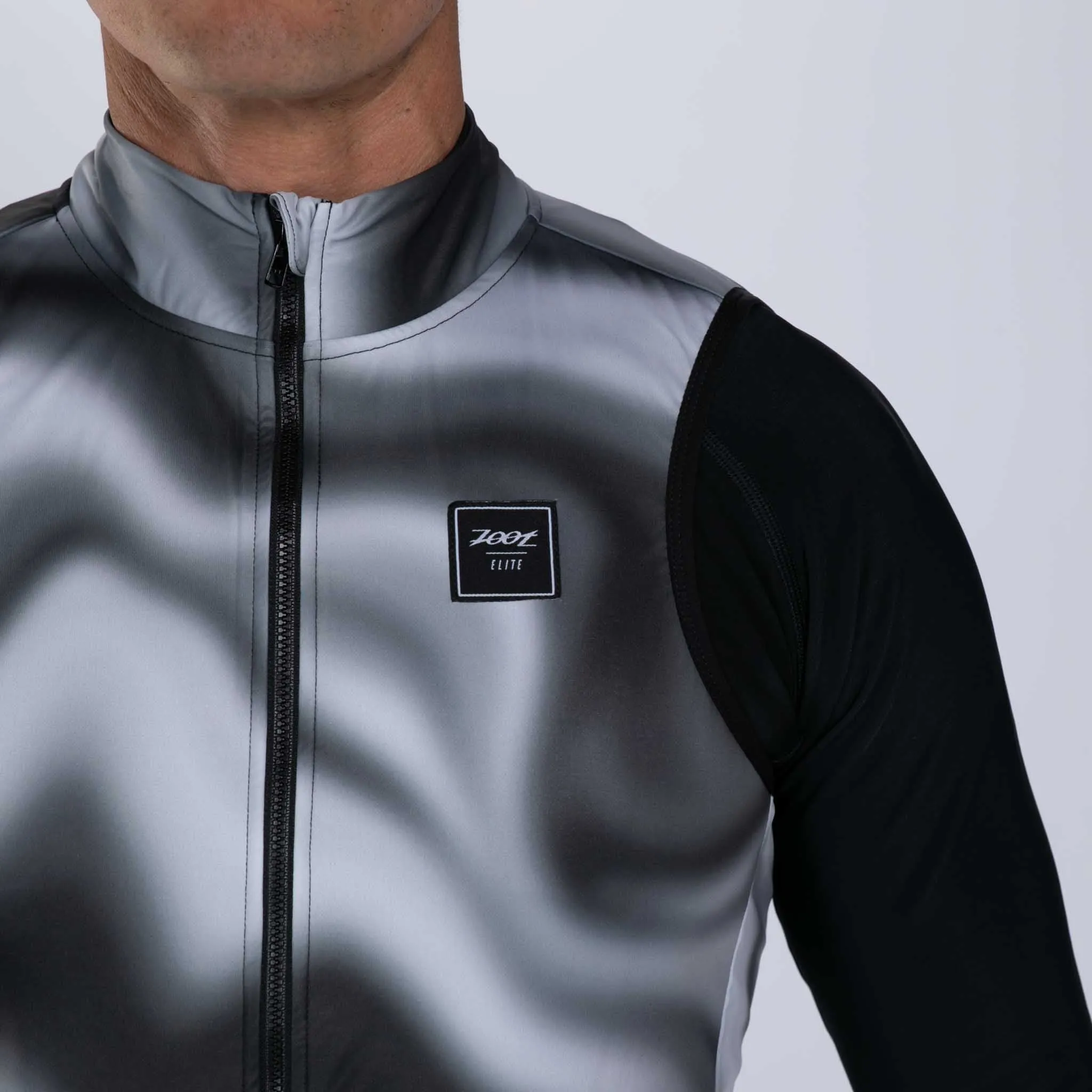 Mens Elite Cycle Vest - Blur
