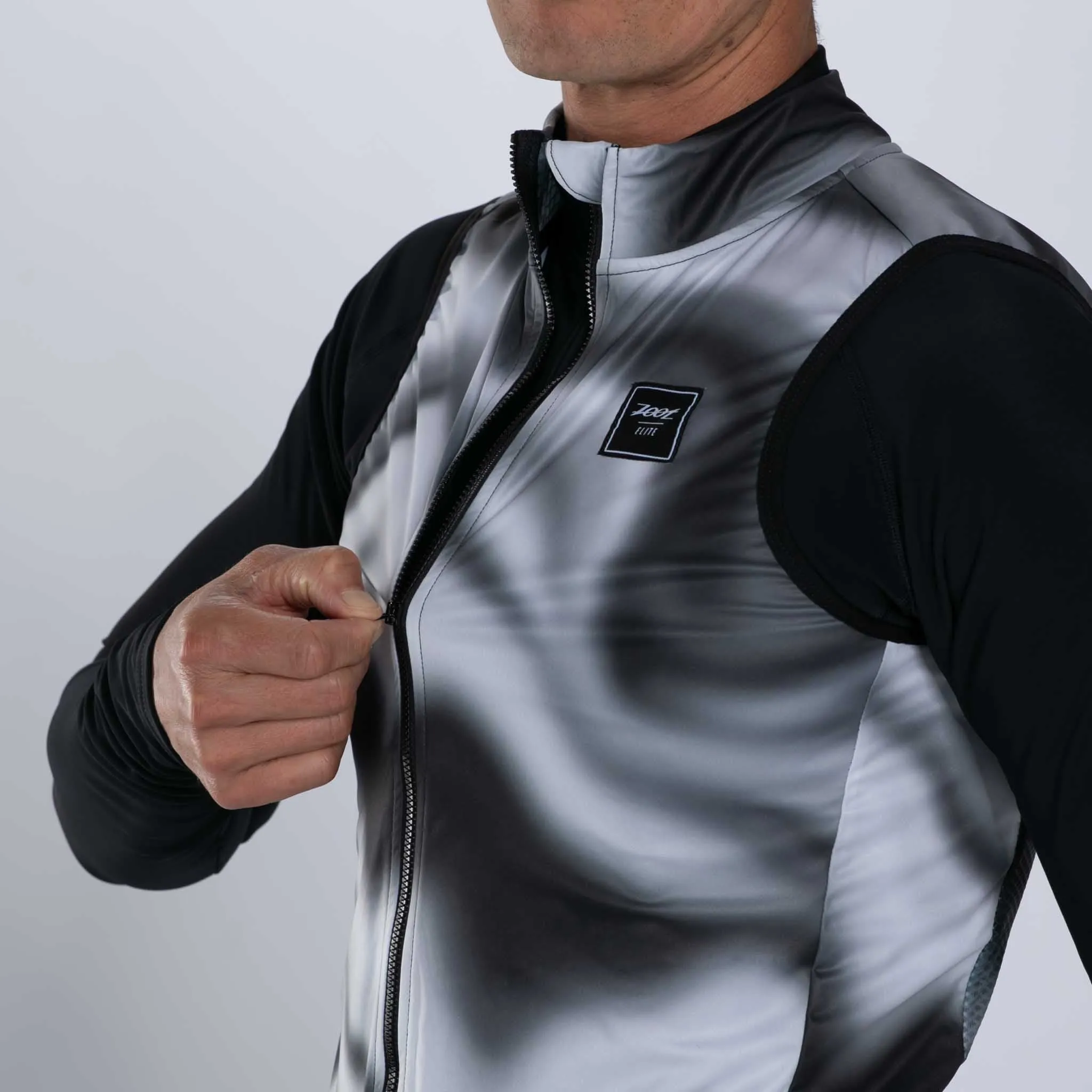 Mens Elite Cycle Vest - Blur