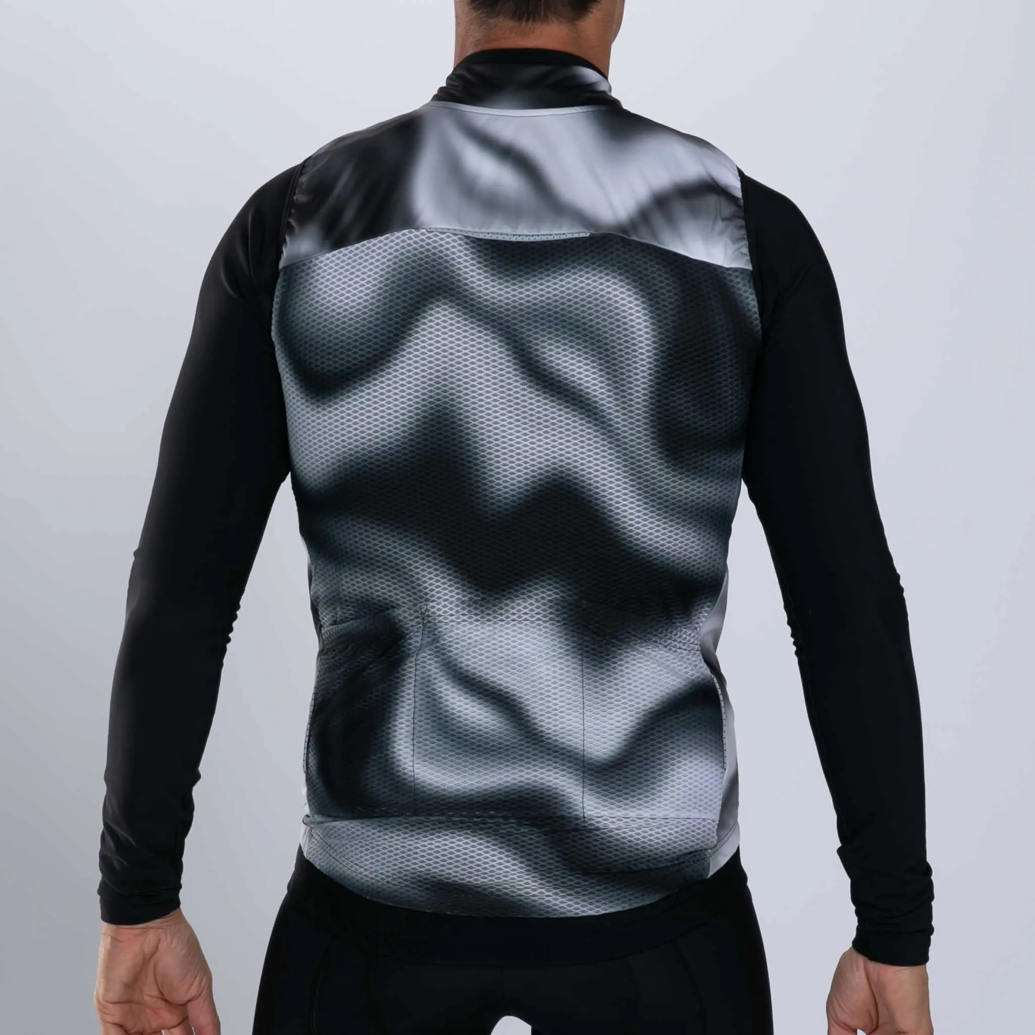 Mens Elite Cycle Vest - Blur