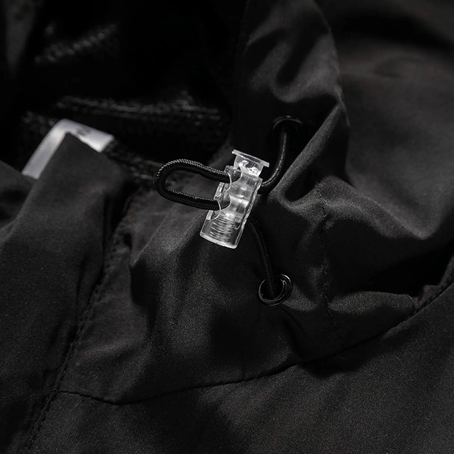 Mens Hooded Rain Jacket Windproof Jacket Big and Tall Tactical Jacket Waterproof Lightweight Mountain Sport Jacket