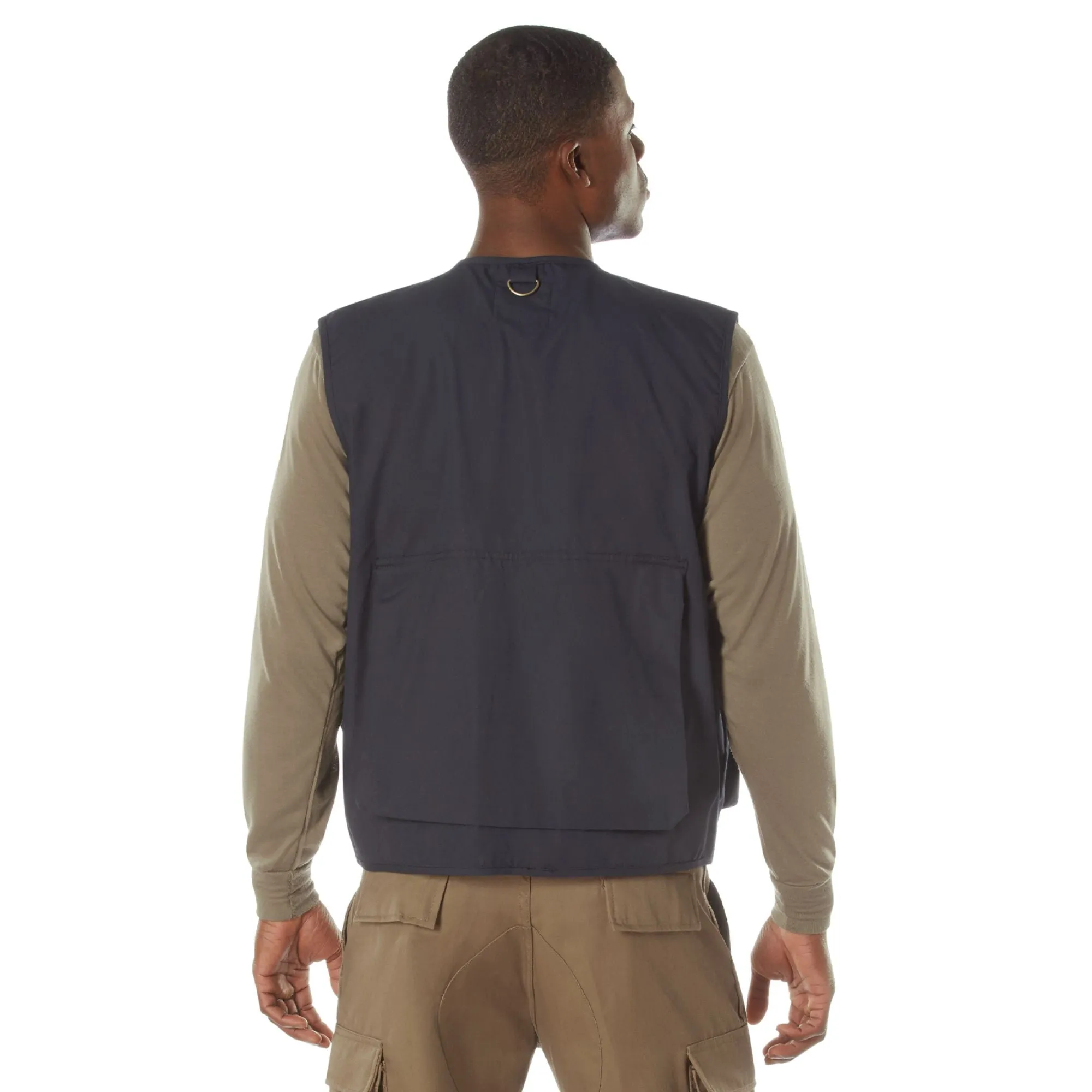 Midnight Navy Blue - Fishing and Travel Vest 17 Pockets