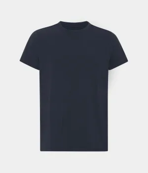 Navy crew neck bamboo T-shirt