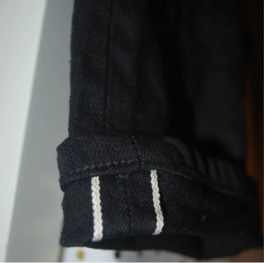 Nudie Jeans Grim Tim Black Comfort Selvage