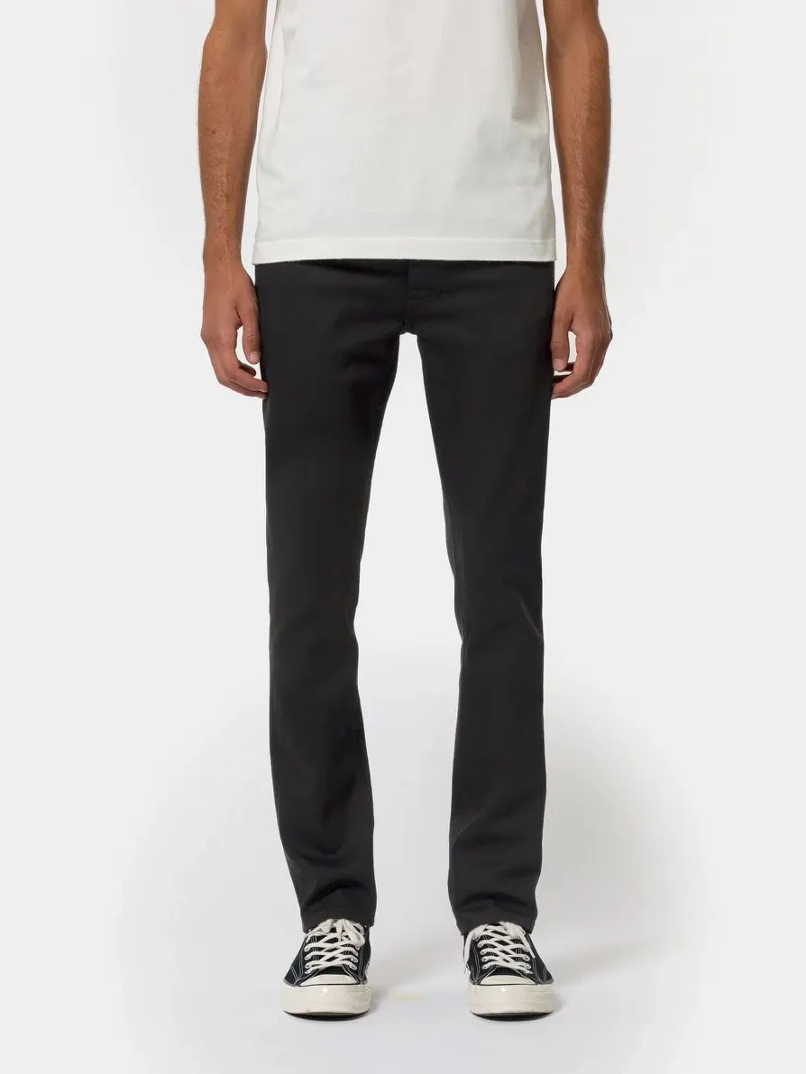 Nudie Jeans Grim Tim Black Comfort Selvage