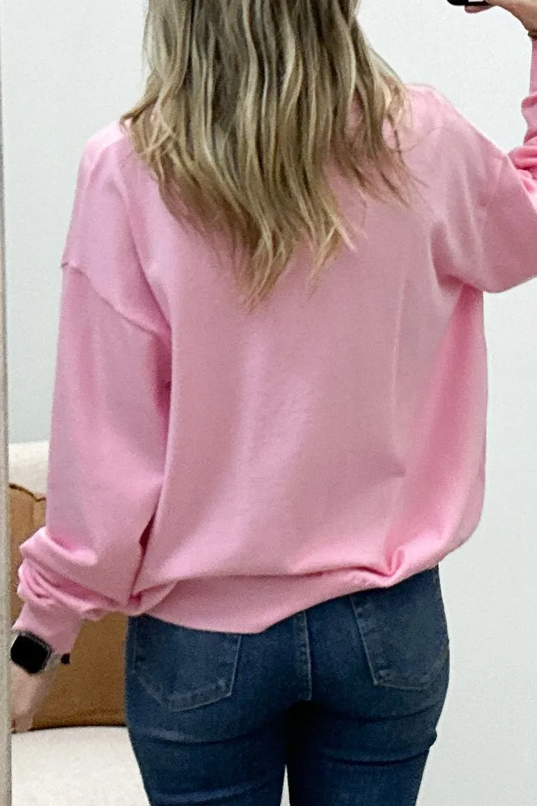 Nutcracker Sweater (Baby Pink)