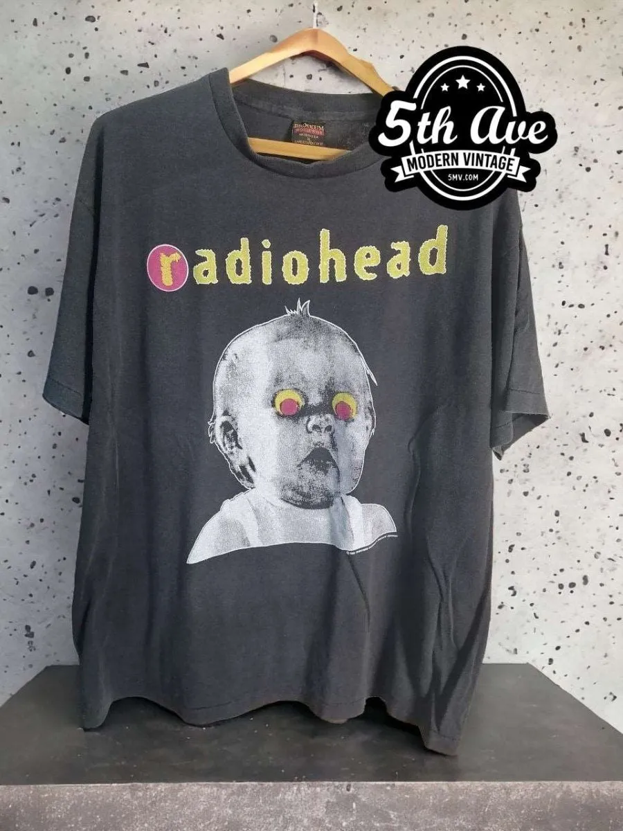 Radiohead Pablo Honey Tour 1993 Black t shirt: A Vintage Classic