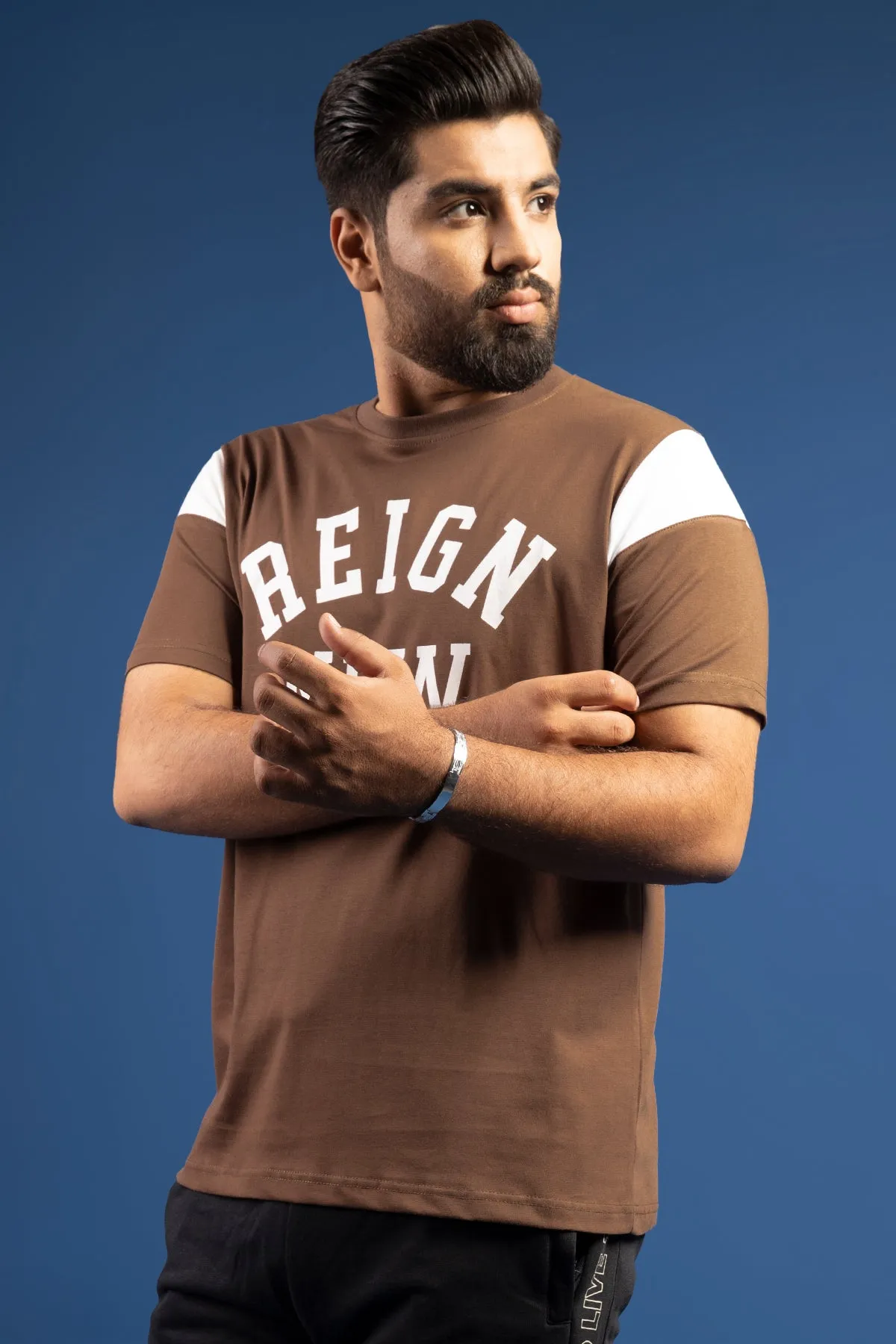 Reign New Printed T-Shirt (Plus Size) - S23 - MT0306P