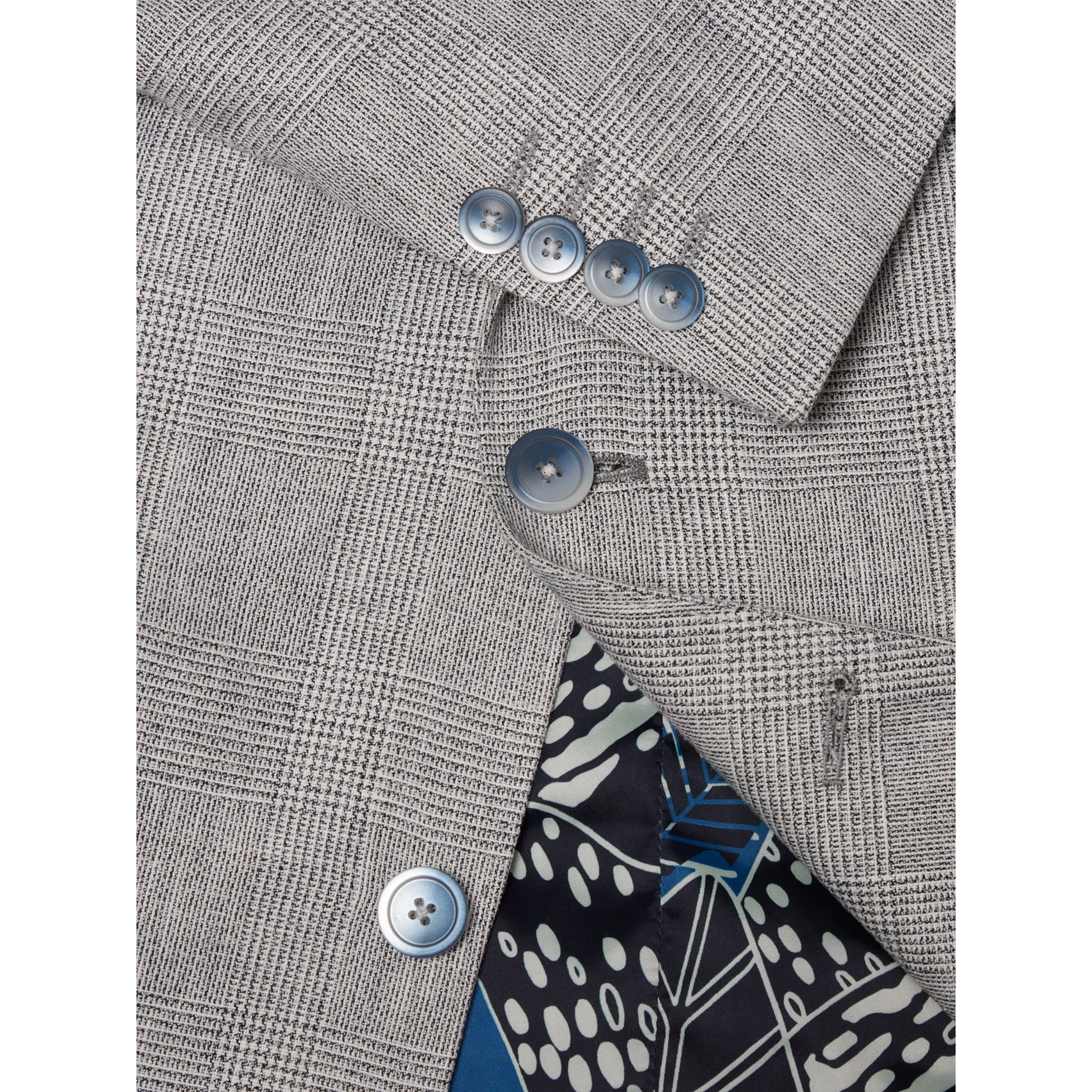 Remus Uomo Mens Linen Blend Summer Sports Jacket 12353 Light Grey