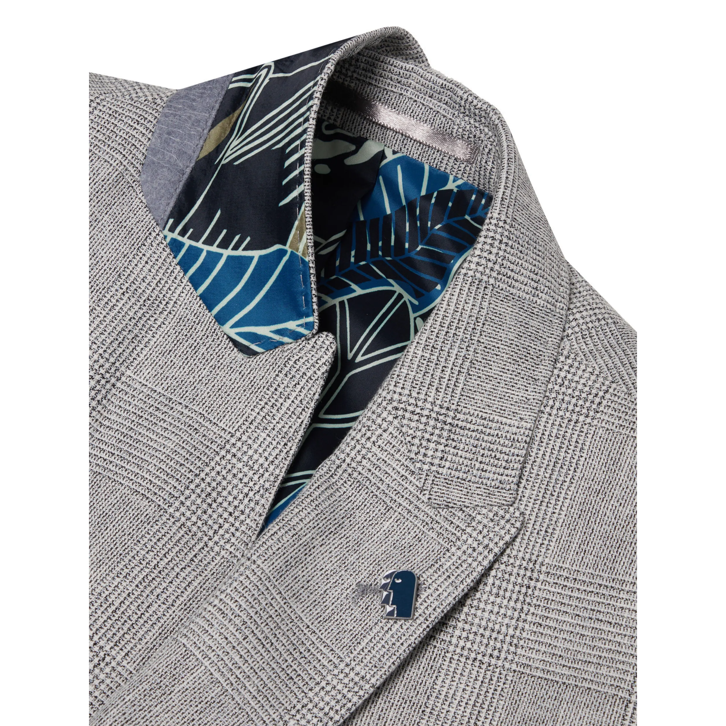 Remus Uomo Mens Linen Blend Summer Sports Jacket 12353 Light Grey