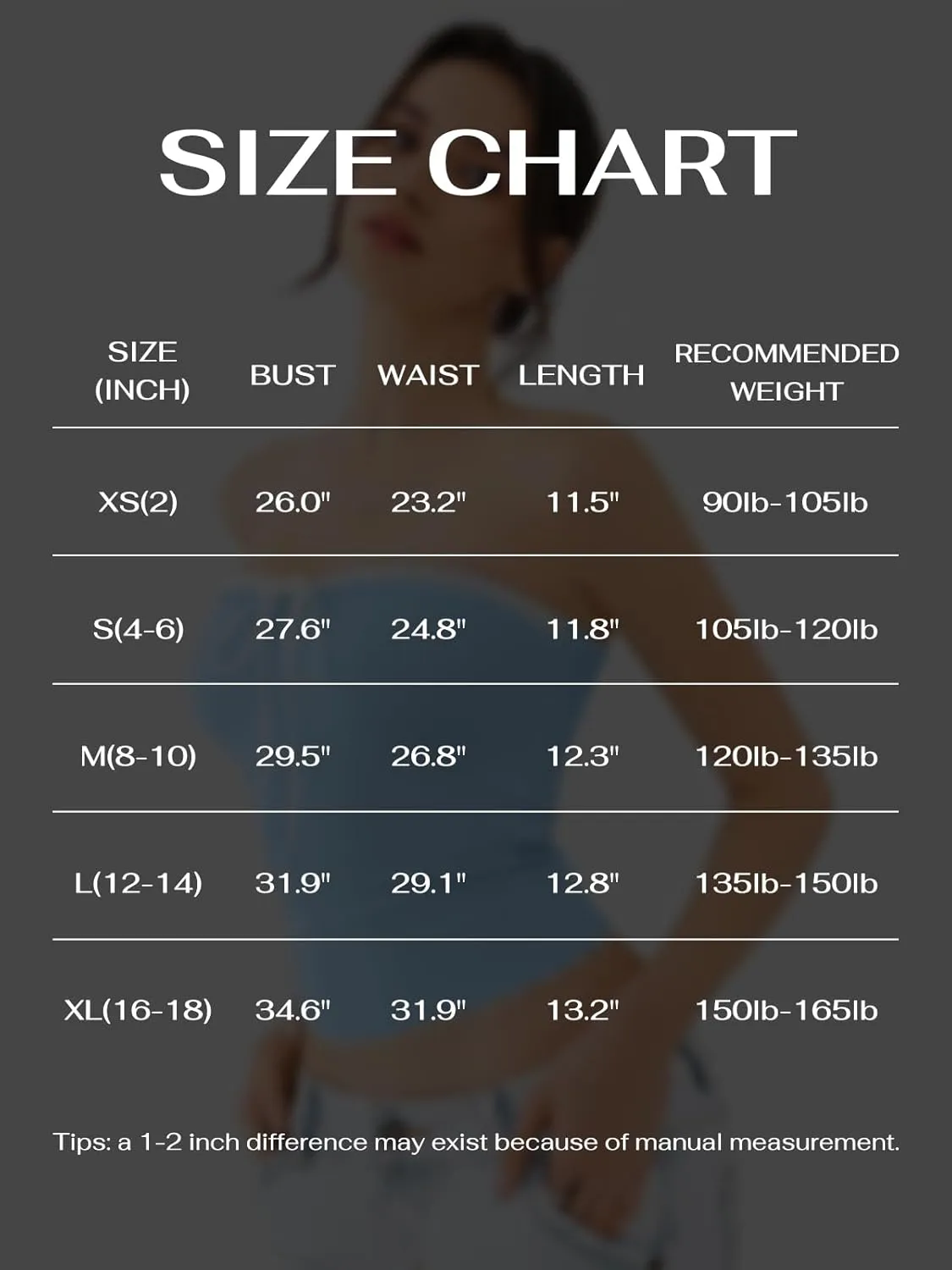 REORIA Women's Y2K Cute Tube Top Double Lined Strapless Backless Sleeveless Crop Top for Summer 2025 Going Out