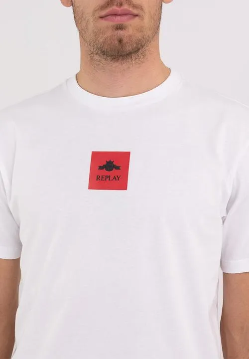 Replay Men's White T-shirt