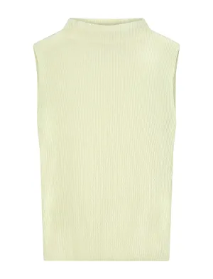 Sleeveless Textured Top