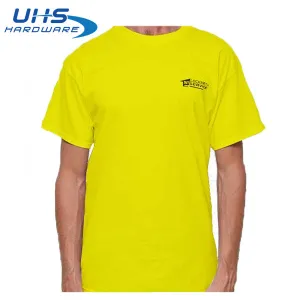 T-shirt - 24/7 Locksmith Service - Optional Sizes - Yellow